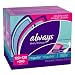 Always Large Count Pantiliner Thin Regular Unscented Non-wing 240 Count,