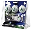 Colorado State Rams 3 Golf Ball Gift Pack w/ Hat Clip - NCAA College Athletics