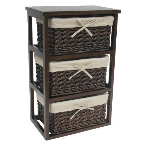 Home Dark Willow 3-Drawer Chest