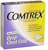 Search : Comtrex Deep Chest Cold, Non-Drowsy, 24-Count Caplets (Pack of 2)