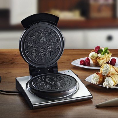 Norwegisches Krumkake- Waffeleisen