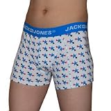 Mens Jack Jones PRINT Fit Boxer Shorts / Underwear Briefs