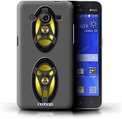 STUFF4 Phone Case / Cover for Samsung Galaxy Core 2 / Car Stereo Design / Speaker Design Collection