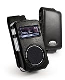 Tuff-Luv Napa Leather case cover for Roberts Sports DAB radio Colour BLACK