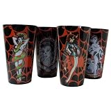 Don Ed Hardy Monster Gal Black Pint Glass Set