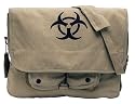Khaki ''bio-hazard'' Vintage Bag