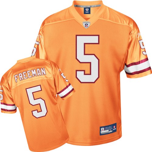 Reebok Tampa Bay Buccaneers Josh Freeman Replica Alternate Jersey Medium