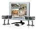 Lorex L15LD424251 Networkable 15-Inch LCD 4-Channel Surveillance System with 4 Weatherproof Night Vision Cameras and 250GB H.264 Integrated DVR