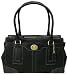 Apparel : Coach Hampton Black Signature Carryall