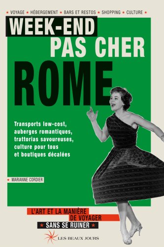 City Travel Guides Discounted  Livres : Week-end pas cher à Rome