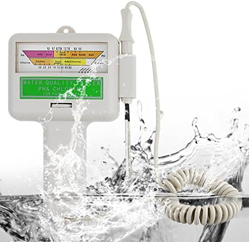 Digital Water Quality Monitor Swimming Spa Pool PH CL2 Chlorine Level Tester (Water tester)