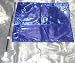 Sharp Baton Metallic Royal Blue Single Flag Baton Set