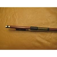 Full-size 4/4 Brazilwood Violin Bow Ebony Frog