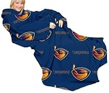 NHL Atlanta Thrashers Adult Comfy Throw, Officially Licensed Blanket with Sleeves by Northwest "Repeat" Design