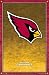 Arizona Cardinals (New Logo) Black Wood-Mounted Framed Sports Poster Print - 24 X 36