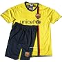 FC Barcelona-Yellow 2008-09(Jersey & Shorts)