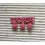 Baby Deer Clips　ヘアクリップ for ベビー　ドラジェ (ビンテージピンク)