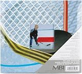 Mbi Sport and Hobby 8 Inch by 8 Inch Postbound Albums, Hockey
