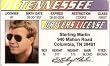 Sterling Marlin Fake Drivers License