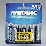 Rayovac AA Alkaline Batteries - 10 Pack by 