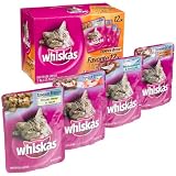 Whiskas Choice Cuts Favorites Variety Pack (Beef, Chicken, Turkey and Giblets, Whitefish... by Whiskas