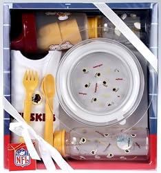 Washington Redskins NFL Football Newborn Baby Necessities Gift Set