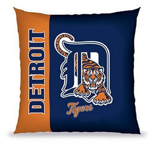 Buy Biederlack Detroit Tigers Vertical Stitch Pillow by Biederlack
