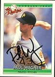 Paul Wagner Autographed/Hand Signed MLB Baseball Card (Pittsburgh Pirates) 1992 Donruss #120