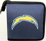 NFL Licensed San Diego Chargers CD DVD Blu-Ray Wallet