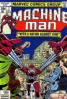 Machine Man (1978 series) #7