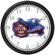 Icon's of Nepal Wall Clock by WatchBuddy Timepieces (Black Frame)