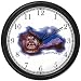 Icon's of Nepal Wall Clock by WatchBuddy Timepieces (Black Frame)