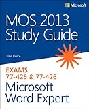 MOS 2013 study guide for Microsoft Word expert