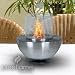 Pureflame Spherical Glass Fire Ethanol Biofuel Table Top Fireplace