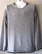 Mens Long Sleeve Crew Neck with Shoulder Trim Detail in 6 Color Combinations sizes M-XXL. Ladies, too!! Can be worn inside out for a second very cool look!