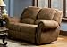 Coaster Brown Microfiber Reclining Loveseat