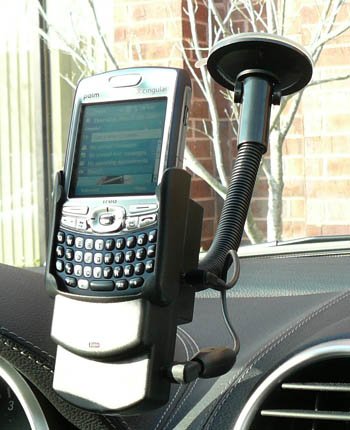 Palm Treo 680 700 PDA Smart Phone GPS Car Windshield and Vent Mount - Features Handsfree Speaker