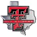 NCAA Texas Tech Red Raiders Logo Hitch Cover Class II & III