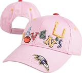 Baltimore Ravens Toddler Player Pink Flex Hat