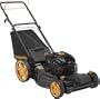 Poulan Pro PR625Y22RHP 22-inch 625 Series Briggs & Stratton Gas Powered Side Discharge/Bag/Mulch Front Wheel Drive Self-Propelled Lawn Mower With High Rear Wheels