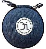 CASEBUDi Blue Jeans - Limited Edition - Small case for your Earbuds, iPod Shuffle, iPhone charger, Coins, or small Bluetooth headset