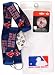 Boston Red Sox Lanyard with Ticket Holder and Logo Pin