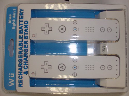 Childrens Toyshop  Electronics : DOCK DUAL CHARGER FOR WII INC 2X 2800 BATTS