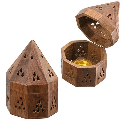 Wooden incense holders from india temple wooden charcoa…