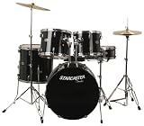 Fender Starcaster Drum Set - Black - B0019421FI