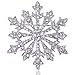 EVER FAITH Women's Austrian Crystal Winter Snowflake Brooch