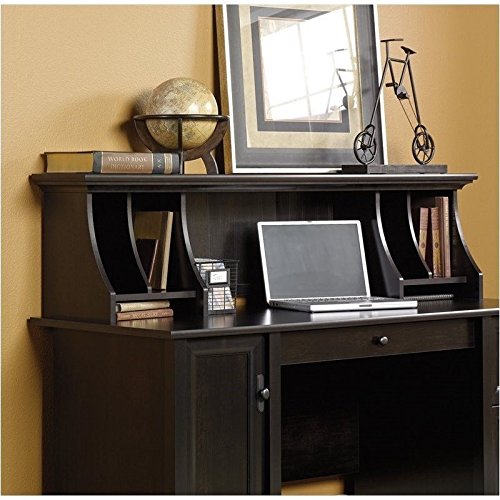 Sauder Edge Water Hutch, Estate Black Finish