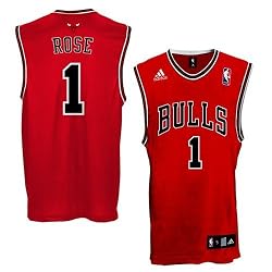 Adidas Chicago Bulls Derrick Rose Replica Road Jersey