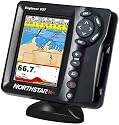 Northstar Explorer 657 Seekartenplotter Fischinder Kombiger&auml;t. 5" Hochaufl&ouml;sendes TFT Farbdisplay (640*480)Bildschirmdiagonale 12,7cm Displayaufl&ouml;sung