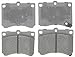 ACDelco Advantage 14D473M (19286036) Semi-Metallic Front Disc Brake Pad Set with Wear Sensor